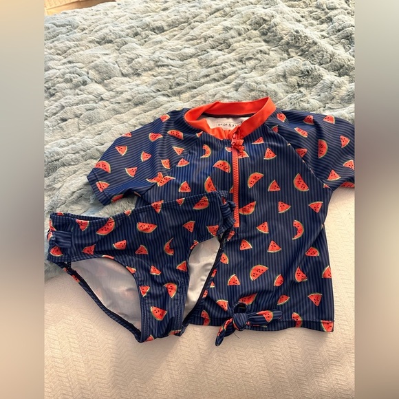Andy & Evan Other - Andy & Evan Two Piece Bathing Suit Watermelon Motif 5T